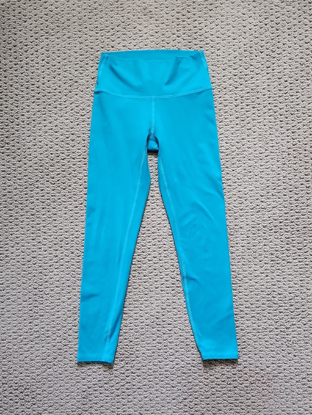 Fleo El Toro High Rise Leggings Small Teal 25"